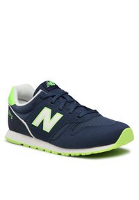 New Balance Sneakersy YC373XS2 Granatowy. Kolor: niebieski. Materiał: skóra. Model: New Balance 373