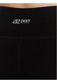 DKNY Sport Legginsy DP2P3028 Czarny Slim Fit. Kolor: czarny. Materiał: bawełna. Styl: sportowy #4