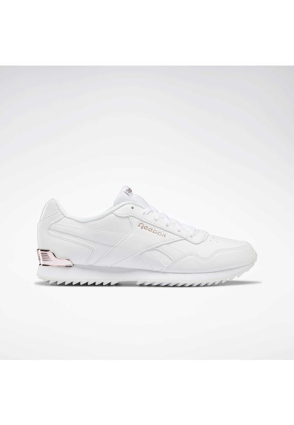 Buty do chodzenia damskie Reebok Royal Glide Rplclp. Zapięcie: sznurówki. Kolor: biały, różowy, wielokolorowy. Materiał: guma, syntetyk, materiał. Szerokość cholewki: normalna. Model: Reebok Royal. Sport: turystyka piesza