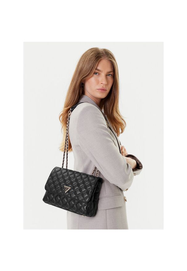 Torebka Guess. Kolor: czarny