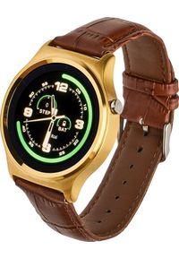 Smartwatch Garett Electronics GT18 Brązowy (gt18_zlot_skor). Rodzaj zegarka: smartwatch. Kolor: brązowy #1