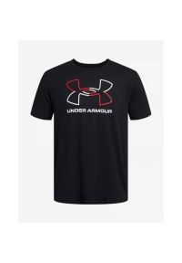 Koszulka sportowa męska Under Armour 1382915001. Kolor: biały, wielokolorowy. Długość rękawa: krótki rękaw. Długość: krótkie. Sport: fitness