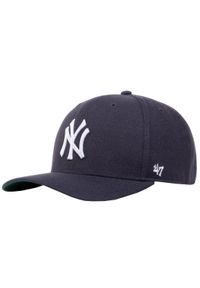 Czapka z daszkiem męska 47 Brand New York Yankees Cold Zone '47. Kolor: niebieski. Materiał: wełna, akryl. Styl: sportowy