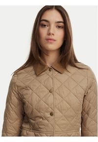 Barbour Kurtka przejściowa Deveron LQU1012BE34 Beżowy Regular Fit. Kolor: beżowy. Materiał: syntetyk #4