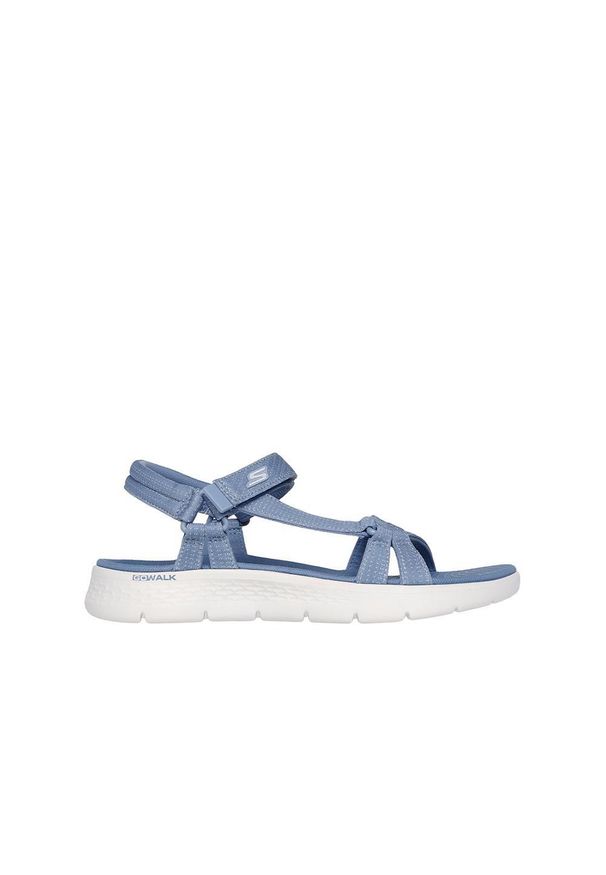 skechers - Sandały damskie SKECHERS Go Walk Flex Sandal Sublime. Kolor: niebieski