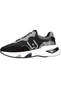 Liu Jo - Kapcie LIU-JO HOA 10 Czarny. Kolor: czarny. Materiał: tkanina. Styl: sportowy