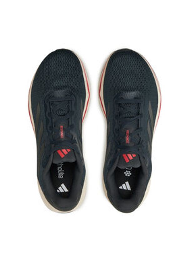 Adidas - adidas Buty do biegania Response IH6097 Granatowy. Kolor: niebieski. Materiał: materiał