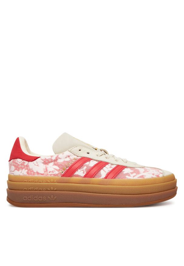 Adidas - adidas Sneakersy Gazelle Bold X Liberty London JR8885 Écru. Materiał: materiał. Model: Adidas Gazelle