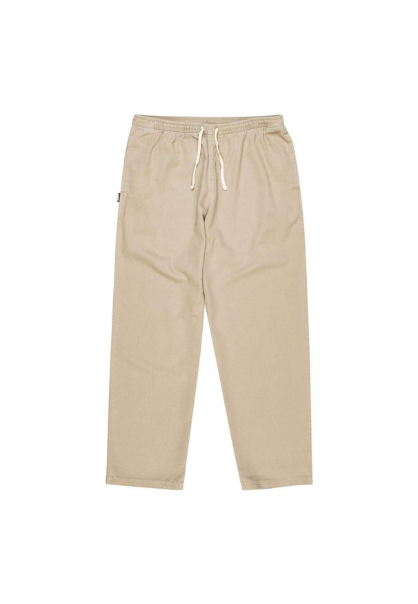 Spodnie męskie Element Chiilin Twill. Kolor: beżowy. Materiał: bawełna