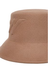 Weekend Max Mara Kapelusz Yaqui 2525576075 Brązowy. Kolor: brązowy. Materiał: wełna