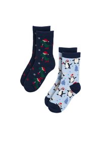 Skarpety długie Action Boy. Kolor: niebieski #1