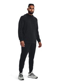 Under Armour Bluza UA Armour Fleece Hoodie 1373353 Czarny Regular Fit. Kolor: czarny. Materiał: syntetyk #6