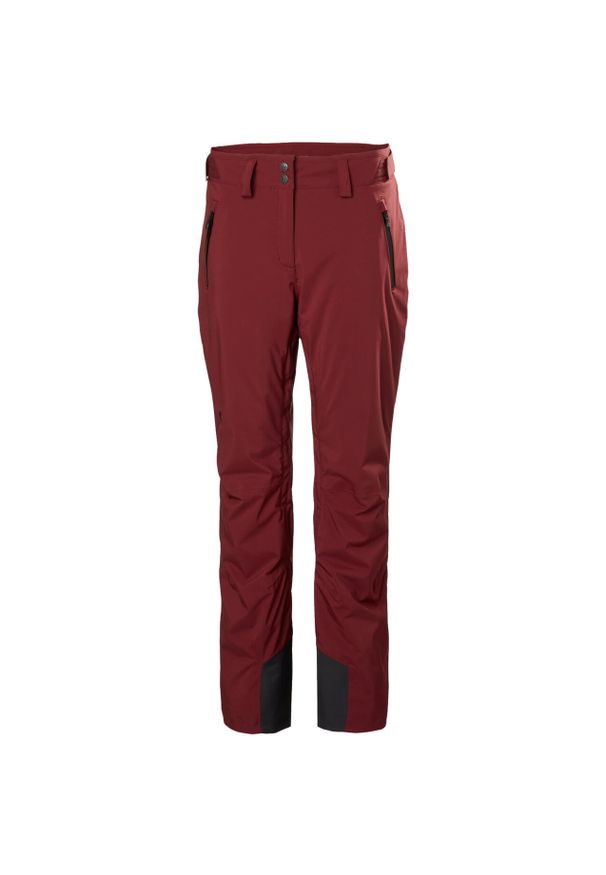 Spodnie narciarskie dla kobiet Helly Hansen Legendary. Kolor: czerwony. Sezon: zima. Sport: narciarstwo