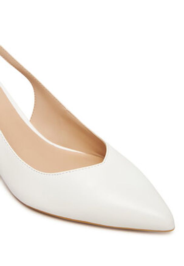 Liu Jo Czółenka Sandie 09 SA5197 P0062 Biały. Kolor: biały. Materiał: skóra