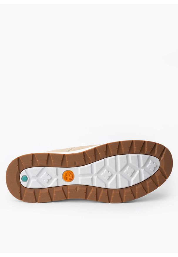 Timberland - TIMBERLAND Maple Grove LOW LACE UP Sneakersy męskie. Okazja: na co dzień. Kolor: beżowy. Materiał: materiał, jeans, guma, skóra