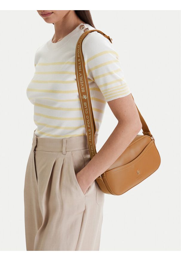 Beverly Hills Polo Club Torebka CEO-BHPC-C-015-09 Brązowy. Kolor: brązowy