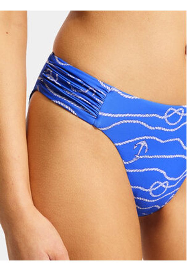 Seafolly Góra od bikini Set Sail 31470 Niebieski. Kolor: niebieski. Materiał: syntetyk