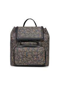 Tous - TOUS Plecak Kaos Icon 395910192 Brązowy. Kolor: brązowy. Materiał: skóra #5