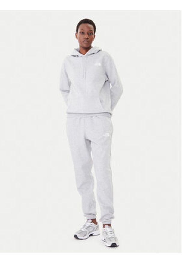 The North Face Bluza Simple Dome NF0A89EY Szary Regular Fit. Kolor: szary. Materiał: bawełna
