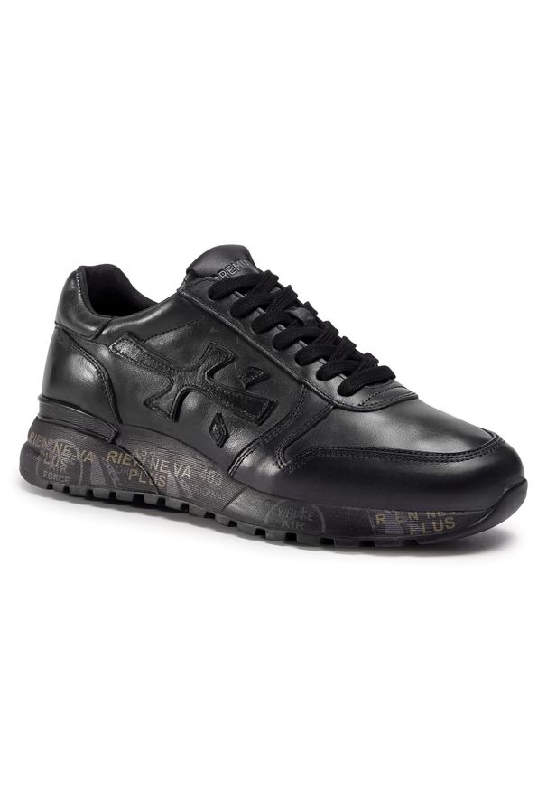 Sneakersy Premiata Mick 1453 Black. Kolor: czarny. Materiał: skóra