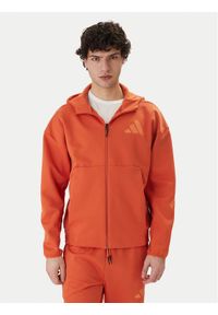 Adidas - adidas Bluza Z.N.E. KE4679 Pomarańczowy Regular Fit. Kolor: pomarańczowy. Materiał: bawełna #1
