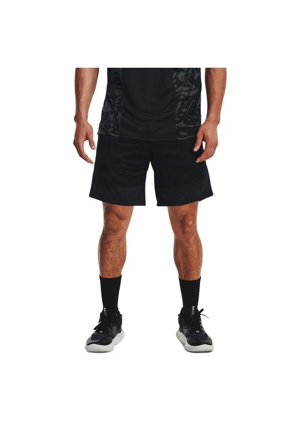 Spodenki koszykarskie męskie Under Armour Heatwave Hoops. Kolor: czarny. Sport: koszykówka