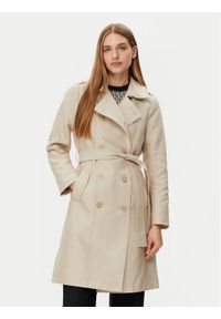 Morgan Trencz 251-GSELAM Beżowy Regular Fit. Kolor: beżowy. Materiał: bawełna, syntetyk #1