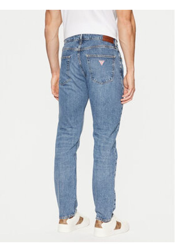 Guess Jeansy M5RA1C D5M52 Niebieski Slim Fit. Kolor: niebieski