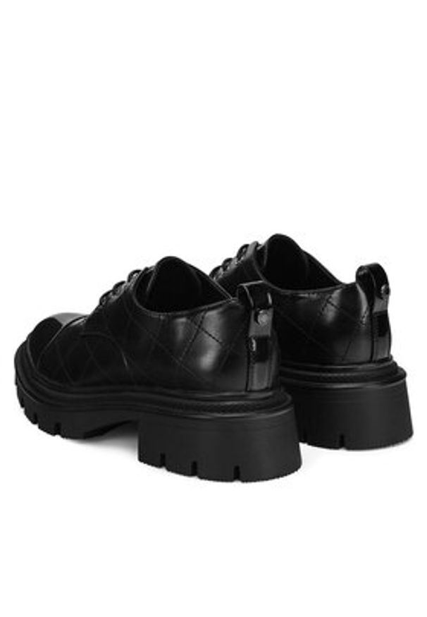 Nine West Loafersy 8198-1 Czarny. Kolor: czarny. Materiał: materiał