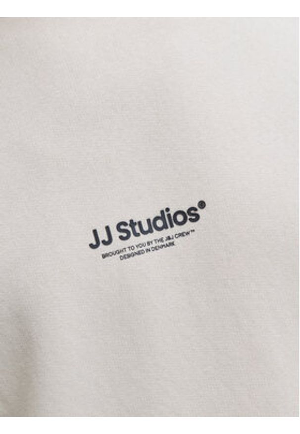 Jack & Jones - Jack&Jones Bluza Soho 12278791 Beżowy Relaxed Fit. Kolor: beżowy. Materiał: bawełna