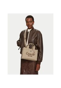 Torebka Coach. Kolor: beżowy #1