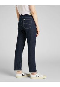 Lee - LEE CAROL BUTTON DAMSKIE SPODNIE JEANSOWE FLY RINSE L31ANI36