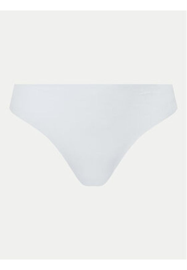 Calvin Klein Underwear Komplet stringów Thong 3Pk 000QD5219E Kolorowy. Materiał: bawełna. Wzór: kolorowy