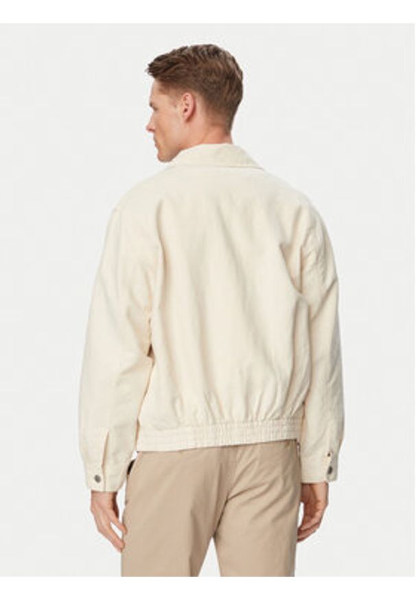 Jack & Jones Kurtka przejściowa Maine 12293219 Beżowy jasny Regular Fit. Kolor: beżowy. Materiał: len, bawełna