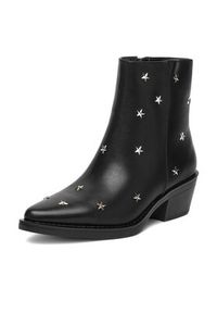 DeeZee Botki 23689-13 Czarny. Kolor: czarny. Materiał: syntetyk, materiał #5