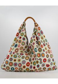 Unisono - MATERIAŁOWA TORBA W KOŁA 164-B001-1 MULTI #1