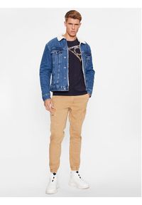 Guess Longsleeve M3BI14 I3Z14 Granatowy Slim Fit. Kolor: niebieski. Materiał: bawełna. Długość rękawa: długi rękaw #3