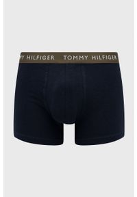 TOMMY HILFIGER - Tommy Hilfiger Bokserki (3-pack) męskie kolor granatowy. Kolor: niebieski. Materiał: włókno, materiał