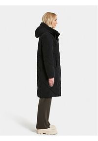 Didriksons Płaszcz zimowy Torun 504377 Czarny Relaxed Fit. Kolor: czarny. Materiał: syntetyk. Sezon: zima