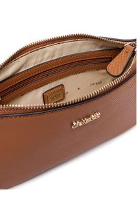 Guess Torebka Noelle II Mini HWZG96 72710 Brązowy. Kolor: brązowy. Materiał: skórzane #6