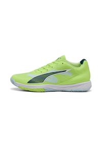 Buty halowe Puma Accelerate Turbo 4. Kolor: zielony. Sport: piłka ręczna