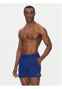 Emporio Armani Underwear Szorty kąpielowe EM000583 AF12331 UB093 Niebieski Regular Fit. Kolor: niebieski. Materiał: syntetyk #3