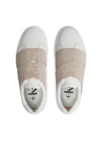Calvin Klein Jeans Sneakersy Classic Cupsole Elas Web YW0YW01391 Biały. Kolor: biały #3