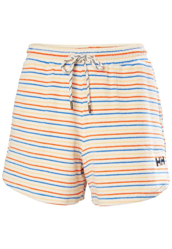 Szorty damskie Helly Hansen Siren Towelling. Kolor: biały. Materiał: tkanina. Długość: krótkie