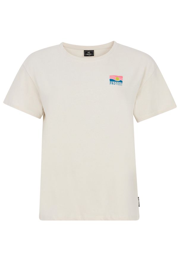 Protest - T-Shirt damski PROTEST PRTSoap. Kolor: biały