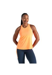 DARE 2B - T-shirt bez rękawów Damski Gravitate Top. Kolor: pomarańczowy. Długość rękawa: bez rękawów #1