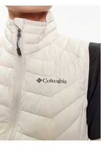 columbia - Columbia Bezrękawnik Powder Pass™ 1832222 Écru Regular Fit. Materiał: syntetyk. Długość rękawa: bez rękawów