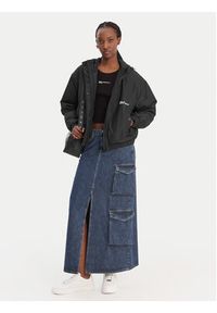 Karl Lagerfeld Jeans Kurtka przejściowa B1W15023 Czarny Relaxed Fit. Kolor: czarny. Materiał: syntetyk #6