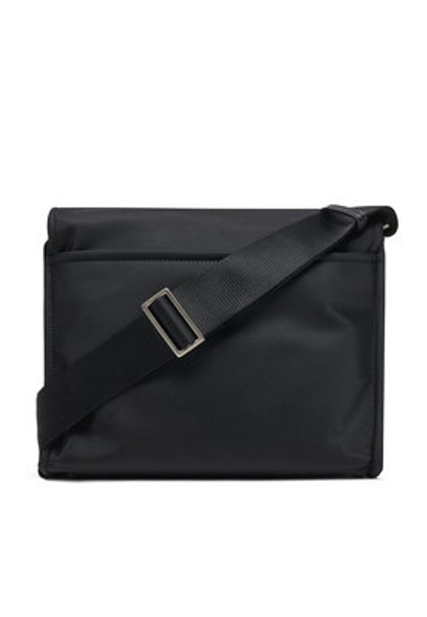 Calvin Klein Torba Sleek Small Messenger LV04D3147G Czarny. Kolor: czarny. Materiał: materiał
