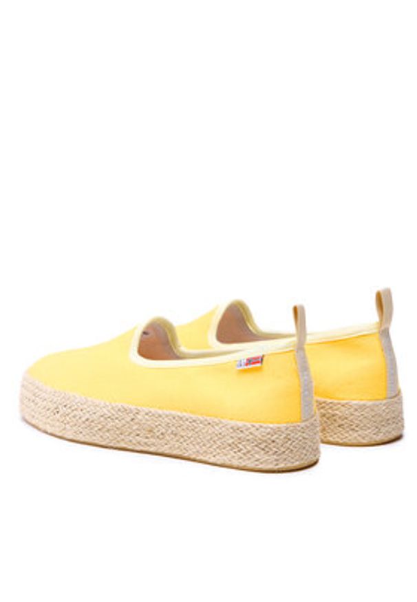 Napapijri Espadryle NP0A4HKY Żółty. Kolor: żółty. Materiał: materiał